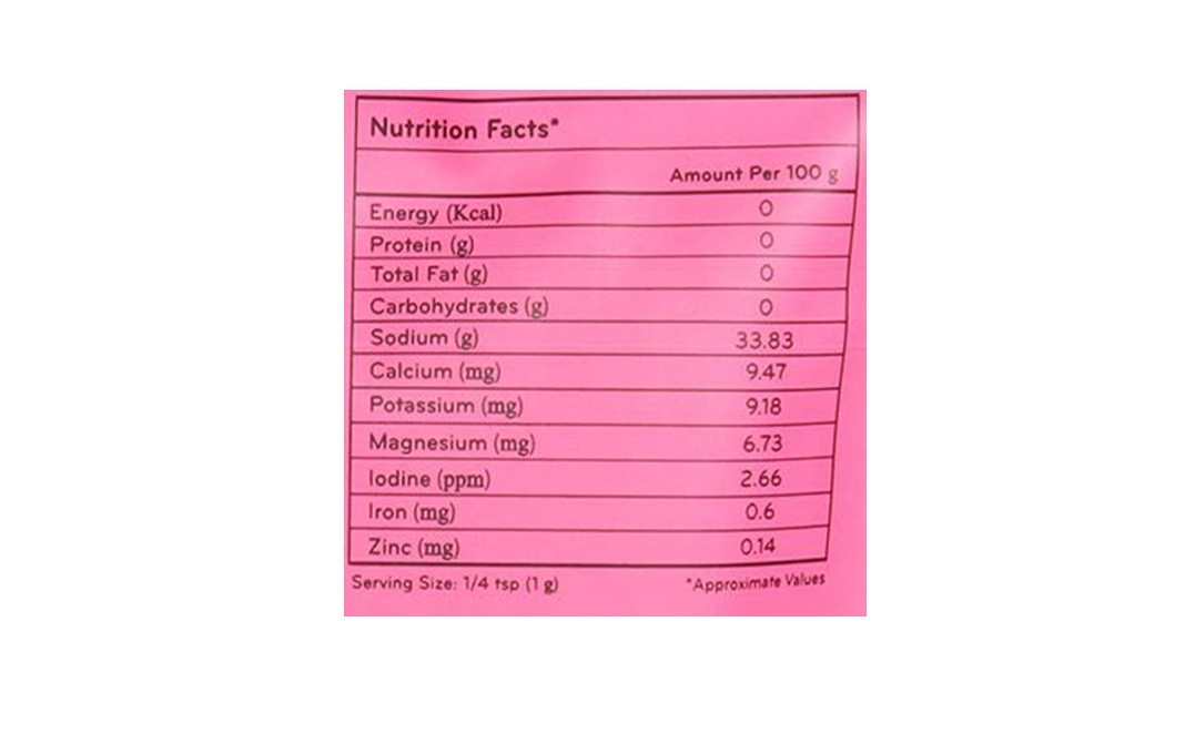 By Nature Himalayan Pink Salt    Pack  400 grams